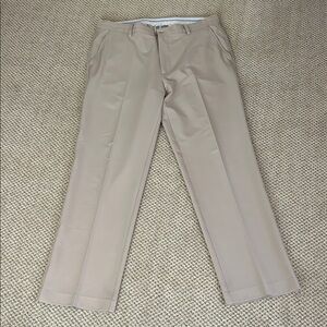 Khaki/Tan FootJoy Pleated Golf Pants - 38 W x 34 L